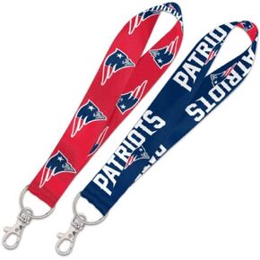 WinCraft New England Patriots Wrist Lanyard Key Strap
