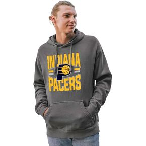 Blue 84 NBA Officially Licensed Hooded Sweatshirt Ringspun Bold Black