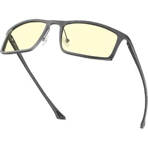 GUNNAR Plaid Blue Light Blocking Gaming And Computer Glasses - Amber