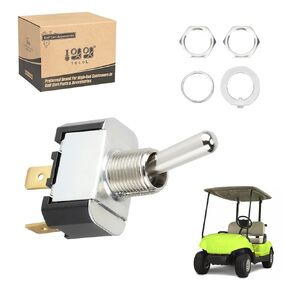 10L0L Golf Cart Electric Toggle Switch for Yamaha G19, G22, G29 Models - Tow Run Switch Replaces OEM # JU2-H2727-00-00
