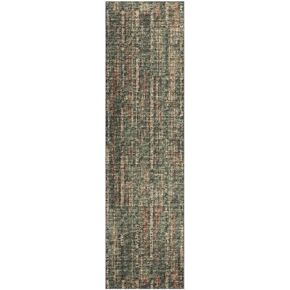 Addison Rugs Rylee ARY36 Green Washable 2'3" x 7'6" Indoor Outdoor Runner Rug, Easy Clean, Machine Washable, Non Shedding, Bedroom, Entry, Living Room, Dining Room, Kitchen, Patio Rug
