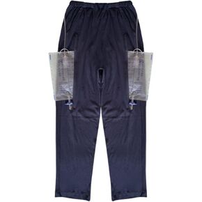 Urine Bag Pants for Elderly/Men/Women, Incontinence Care Trousers, Catheter Leg Bag Pants with 2 Hidden Pockets