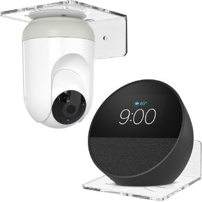 Baby Monitor Shelf Small Wall Mount Shelf for Camer 2PCS Camera Wall Mount Shelf Echo Spot Stand Wall Mount Shelf Other Small Items in Bedroom Bathroom Kitchen Living Room