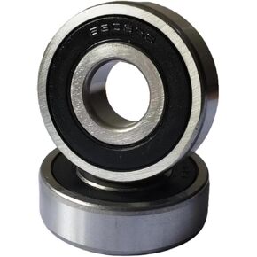 6303-2RSbearing Steel Double Rubber Seal Bearings 17x47x14mm, Pre-Lubricated and Stable Performance and Cost Effective, Deep Groove Ball Bearings(2 Pcs) in Kuwait