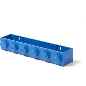 Room Copenhagen, Lego Book Rack - Decorative Floating Shelf Storage - Red