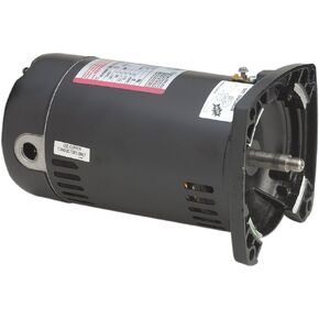 A.O. Smith SQ1072 3/4 HP, 3450 RPM, 1.65 Service Factor, 48Y Frame, Capacitor Start, ODP Enclosure, Square Flange Pool Motor