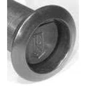 Black Recessed Push-Together Scupper