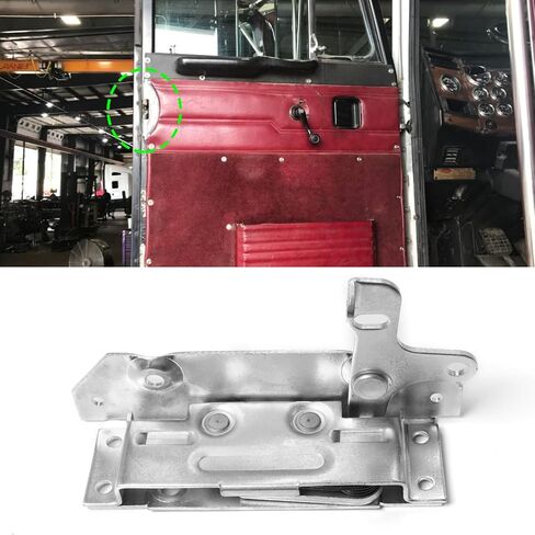 Compatible with Peterbilt Door Latch Left Driver Right Passenger Side,Door Hinge for Peterbilt Truck 359 370 377 378 379,Power Door Lock Mechanism Replace for HLK2221 2008229L D56002390,1 Pair in Saudi Arabia