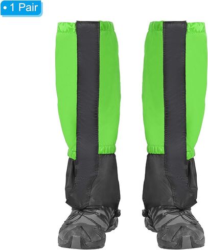 PATIKIL Leg Gaiters, Shoe Covers Hiking Gaiters Snow Boot Gaiter for Men & Women in Saudi Arabia