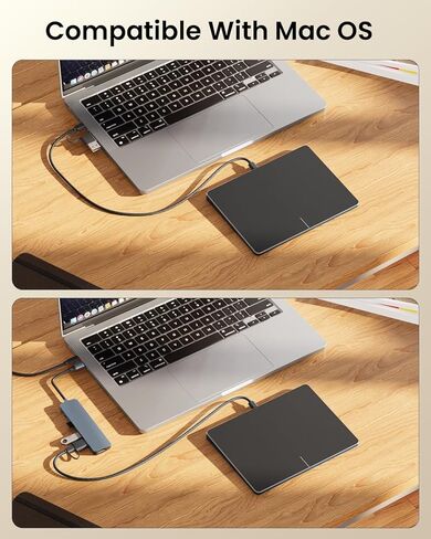 لوحة تتبع سلكية ProtoArc لأجهزة Mac، لوحة لمس T1-A عالية الدقة لأجهزة Mac، ماوس USB نحيف بلوحة لمس مع نظام ملاحة متعدد اللمس لجهاز MacBook Air/MacBook Pro/iMac/Mac Mini، فضي in Kuwait