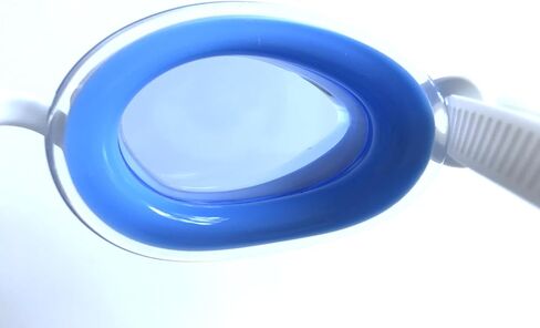 Snake & Pig Basilisk Swimming Goggles, Comfortable Fit for Adult (Blue in white with clear lens) in Saudi Arabia