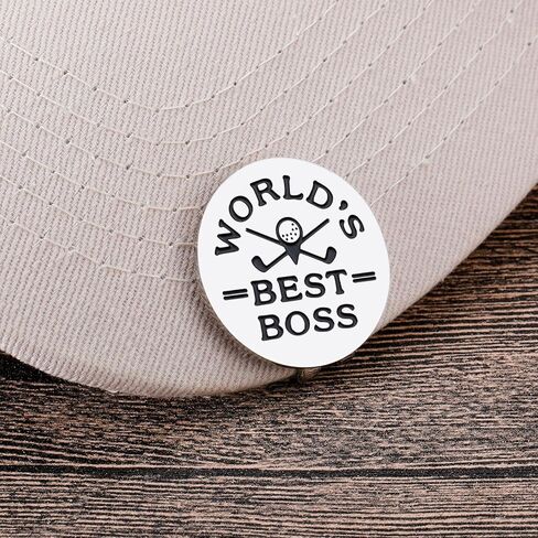 هدايا رئيسه للنساء والرجال وزملاء العمل، مشبك قبعة كرة جولف مغناطيسية لهدايا يوم رئيسه، هدايا تقدير رئيسه، هدايا عاشق الجولف، هدايا سيدة رئيسه، يوم إداري احترافي in Kuwait