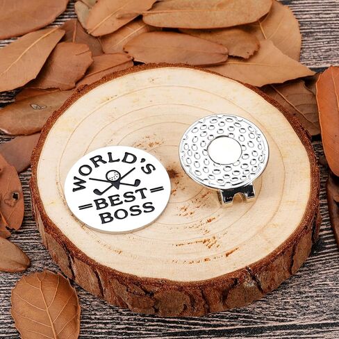 هدايا رئيسه للنساء والرجال وزملاء العمل، مشبك قبعة كرة جولف مغناطيسية لهدايا يوم رئيسه، هدايا تقدير رئيسه، هدايا عاشق الجولف، هدايا سيدة رئيسه، يوم إداري احترافي in Kuwait