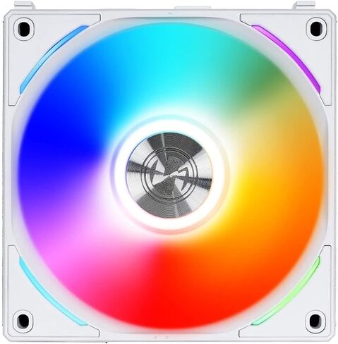 Lian Li UNI Fan AL120 3 عبوات باللون الأسود - مع وحدة تحكم (ARGB 120mm LED PWM Daisy-Chain) -AL120-3B,UF-AL120-3B in Saudi Arabia