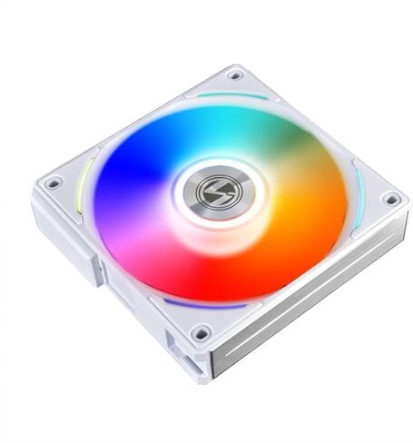 Lian Li UNI Fan AL120 3 عبوات باللون الأسود - مع وحدة تحكم (ARGB 120mm LED PWM Daisy-Chain) -AL120-3B,UF-AL120-3B in Saudi Arabia