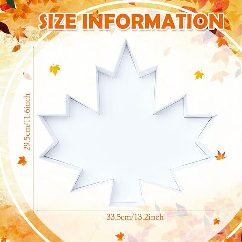 3 قطع طبق تقديم عيد الشكر، حروف من الورق المقوى، صينية تقديم على شكل ورقة القيقب، صندوق لوح الفحم للوجبات الخفيفة، طبق الجبن لعيد الشكر، هدايا حصاد الخريف in Kuwait