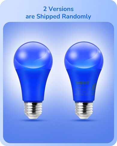EDISHINE Halloween Orange LED Light Bulbs, 14W Orange Bulb Equivalent 100W Colored Light Bulb, E26 Base A19 Light Bulbs for Halloween Decoration, Holiday Lighting, Porch Patio, 4 Pack in Saudi Arabia