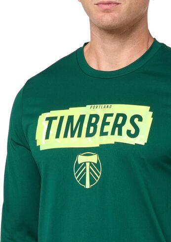 تيشيرت Portland Timbers بأكمام طويلة للرجال من أديداس in Saudi Arabia