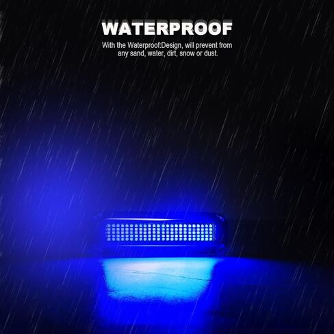 LED Underwater Light for Boats 316 Stainless Steel Boat Transom Mount Light, Waterproof LED Lights/Marine Lights 10-30V，for Stern Interior Navigation Deck Courtesy Night Fishing (White) in Kuwait