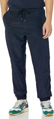 BOSS Men's Relaxed Fit Nylon Joggers in Saudi Arabia