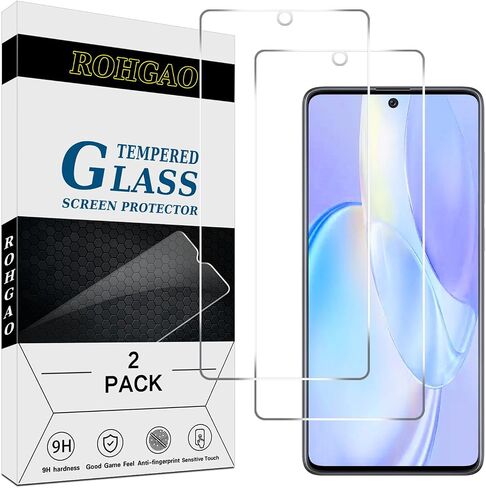 (2 Pack Screen Protector for Samsung Galaxy S20 FE 5G / S20 FE 5G UW Tempered Glass, Support Fingerprint Reader, 9H Hardness, Case Friendly, Bubble Free, Anti Scratch in Saudi Arabia