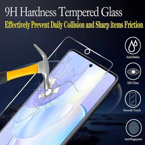 (2 Pack Screen Protector for Samsung Galaxy S20 FE 5G / S20 FE 5G UW Tempered Glass, Support Fingerprint Reader, 9H Hardness, Case Friendly, Bubble Free, Anti Scratch in Saudi Arabia