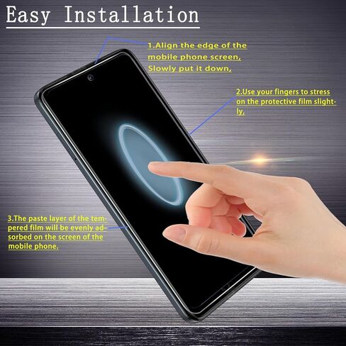 (2 Pack Screen Protector for Samsung Galaxy S20 FE 5G / S20 FE 5G UW Tempered Glass, Support Fingerprint Reader, 9H Hardness, Case Friendly, Bubble Free, Anti Scratch in Saudi Arabia