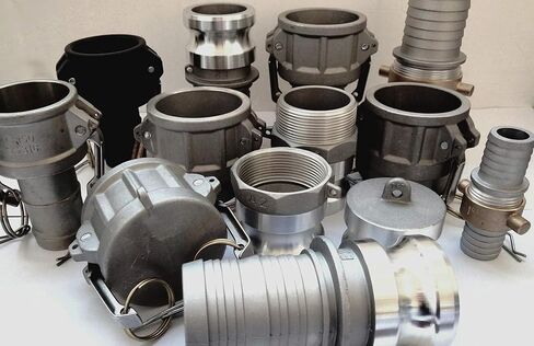 Lamons 750.CAMGAS.BLKNBRx5 Sterling Seal & Supply (STCC) 3/4" حشية كاملوك، CAM وأخدود، أسود بونا/NBR، (5 حشوات) in Kuwait