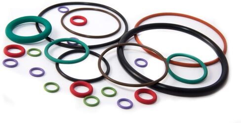 Lamons 750.CAMGAS.BLKNBRx5 Sterling Seal & Supply (STCC) 3/4" حشية كاملوك، CAM وأخدود، أسود بونا/NBR، (5 حشوات) in Kuwait