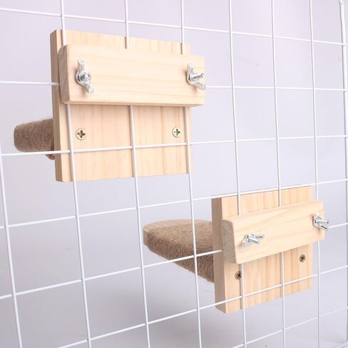 Cat Climbing Shelf Wall Mounted, 2 Step Cat Stairway with Jute Scratching for Cats Perch Platform Supplies in Saudi Arabia
