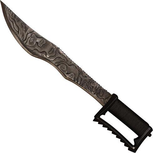 SV Full Tang Sharp 23.2 بوصة أسود جميع المعادن موجة السيف، تحصيل، في الهواء الطلق، هدية in Kuwait