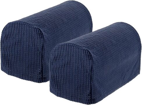 uxcell Stretch Armrest Covers Armchair Anti-Slip for Chairs Sofas Couch Arm Covers Recliner Sofa Navy Blue 2 Pcs in Saudi Arabia