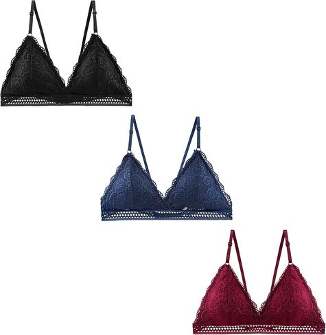 المرأة الدانتيل Bralettes يغرق مبطن حمالة صدر لاسلكية in Kuwait