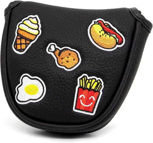 بارودان جولف مطرقة غطاء مضرب غطاء الرأس المغناطيسي أغطية رأس الجولف أغطية الرأس معدات الحماية للنادي تناسب سكوتي كاميرون أوديسي كرتين، أوديسي ستروك لاب سلسلة مضارب الجولف (2.هامبرغر) in Kuwait