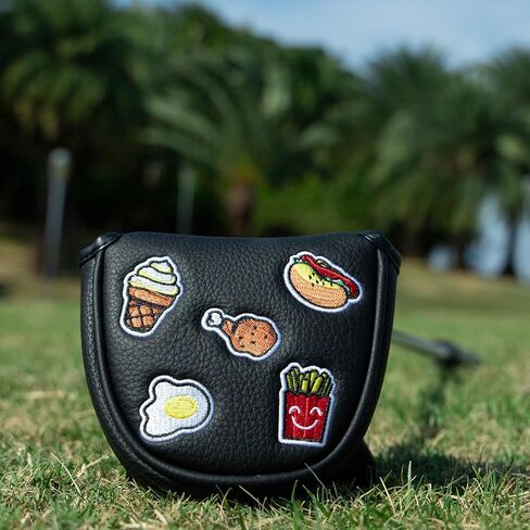 بارودان جولف مطرقة غطاء مضرب غطاء الرأس المغناطيسي أغطية رأس الجولف أغطية الرأس معدات الحماية للنادي تناسب سكوتي كاميرون أوديسي كرتين، أوديسي ستروك لاب سلسلة مضارب الجولف (2.هامبرغر) in Kuwait