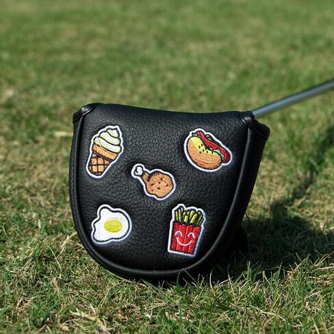 بارودان جولف مطرقة غطاء مضرب غطاء الرأس المغناطيسي أغطية رأس الجولف أغطية الرأس معدات الحماية للنادي تناسب سكوتي كاميرون أوديسي كرتين، أوديسي ستروك لاب سلسلة مضارب الجولف (2.هامبرغر) in Kuwait