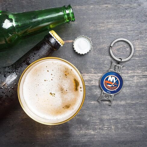 Rico Industries NHL Hockey Colorado Avalanche Sculpted Bottle Opener Keychain -Great Gift Item in Saudi Arabia