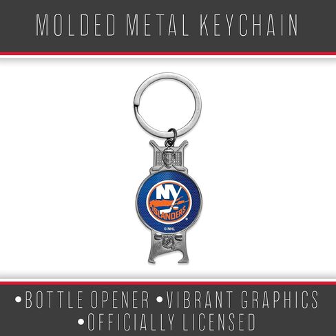 Rico Industries NHL Hockey Colorado Avalanche Sculpted Bottle Opener Keychain -Great Gift Item in Saudi Arabia