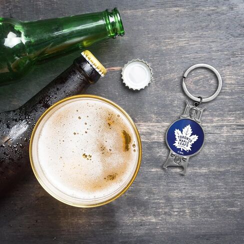 Rico Industries NHL Hockey Colorado Avalanche Sculpted Bottle Opener Keychain -Great Gift Item in Saudi Arabia