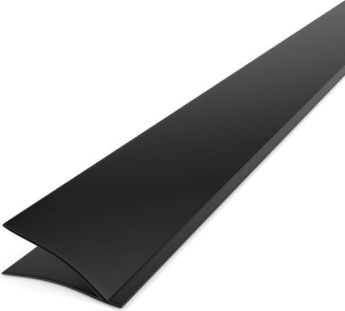 TMH Fin Shaped, Silicone Weather Stripping Door Seal and Window Seal, Self Adhesive (3M) - White Color, 20 Feet Long in Saudi Arabia