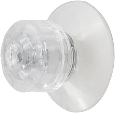 Antrader 20Pcs Suction Cup,30mm Glass Suction Pads,Clear PVC Plastic Sucker Pads,Strong Adhesive Suction Holder with Screw Nut in Saudi Arabia