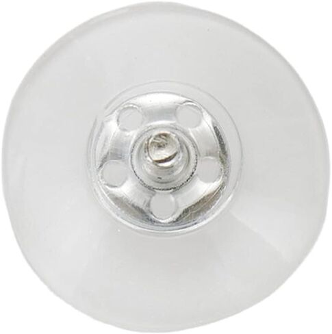 Antrader 20Pcs Suction Cup,30mm Glass Suction Pads,Clear PVC Plastic Sucker Pads,Strong Adhesive Suction Holder with Screw Nut in Saudi Arabia