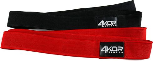 حزام حلقة المقاومة، مقاس 101.6 سم × 5.08 سم، مصنوع من نسيج مريح، مثالي للعلاج الطبيعي واليوجا وبناء الغنائم in Kuwait