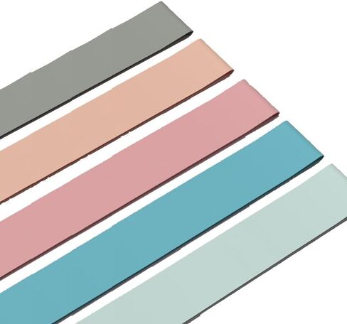 Resistance Bands for Women and Men (5 PCs) - Adjustable from 10 lbs to 30 lbs - Fitness Elastic Bands - Gradient Resistance for Legs, Arms & Body Shaping - Break-Resistant High Elasticity Bands in Kuwait