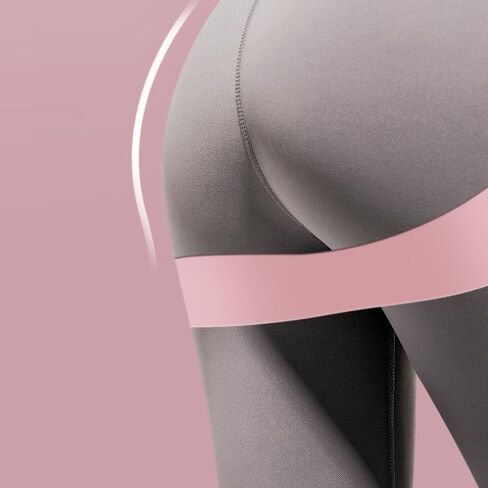 Resistance Bands for Women and Men (5 PCs) - Adjustable from 10 lbs to 30 lbs - Fitness Elastic Bands - Gradient Resistance for Legs, Arms & Body Shaping - Break-Resistant High Elasticity Bands in Kuwait