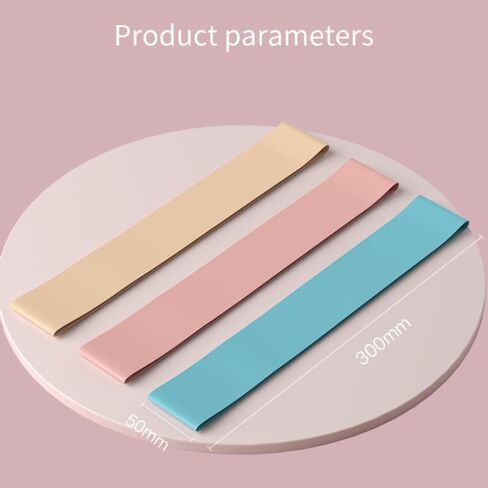 Resistance Bands for Women and Men (5 PCs) - Adjustable from 10 lbs to 30 lbs - Fitness Elastic Bands - Gradient Resistance for Legs, Arms & Body Shaping - Break-Resistant High Elasticity Bands in Kuwait