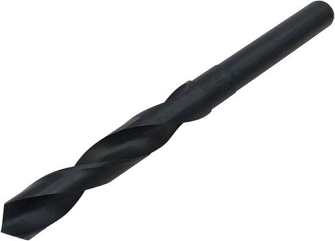 L-A 1" HSS Drill Bit, ½" Reduced Shank High Speed Steel Twist Drill Bit, 25mm Cutting Dia 12mm Shank 155mm Length (25mm) in Saudi Arabia