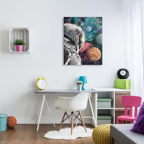 Stupell Industries Astronaut & Outer Space Canvas Wall Art by Nidhi Wadhwa in Saudi Arabia