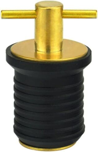 قارب التوصيل T-مقبض استنزاف المكونات قارب استنزاف المقابس المطاط المقابس مع مقبض النحاس قارب الملحقات البحرية النحاس مطلي T-مقبض المكونات المطاط استنزاف المكونات لأقفال المصارف قطرها 1 بوصة in Kuwait