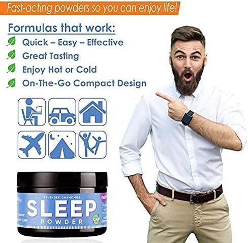 مسحوق النوم، مساعد النوم الطبيعي بجذور الناردين، يعزز النوم الهادئ الطبيعي، مساعد النوم للبالغين لدعم العقل والمزاج، 25 وجبة، 4 أونصة - الثورة البوهيمية in Saudi Arabia